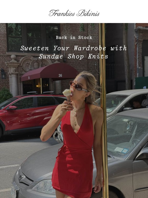 BACK IN: Sundae Shop Knits
