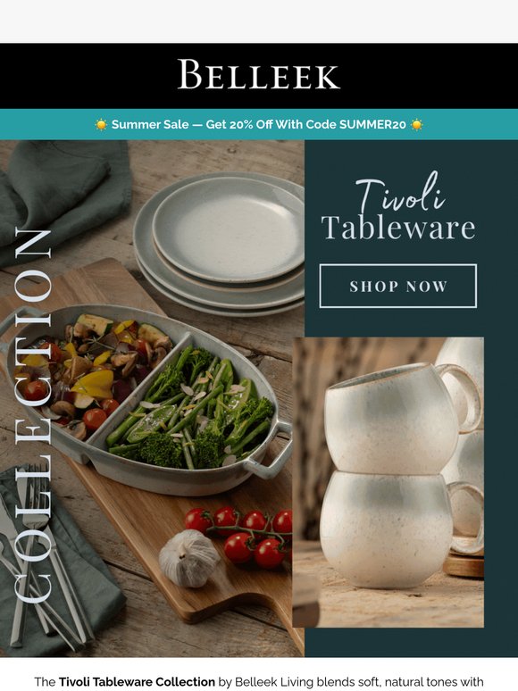 Tivoli Tableware – Everyday Style with a Natural Touch