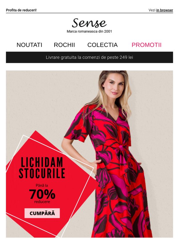 REDUCERI mai mari, la și mai multe modele! Lichidăm stocurile!