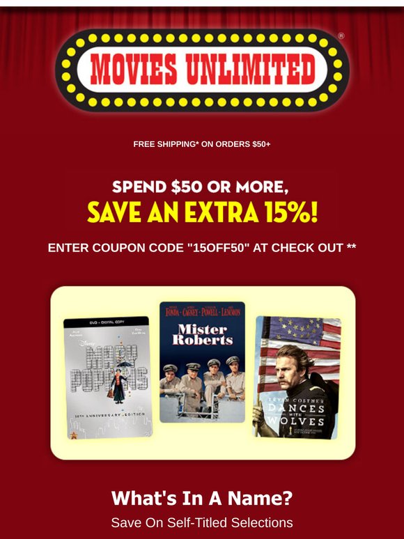 What's in a Name? Savings!