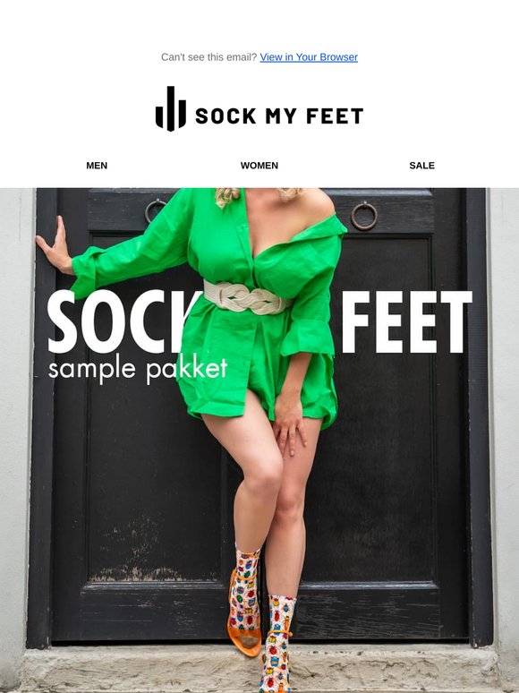 Sample sale! 3 Paar sokken voor €10