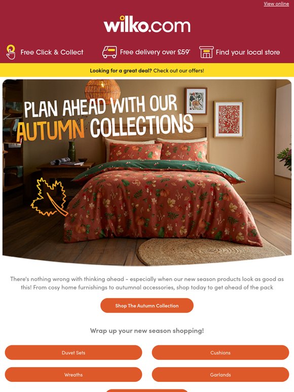 Cosy up with our newest collections!