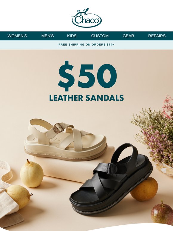 On Repeat: Chunky Leather Sandals