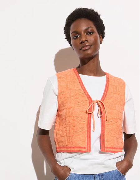 https://www.oliverbonas.com/fashion/orange-textured-knitted-tie-waistcoat-377593#selection.color=17