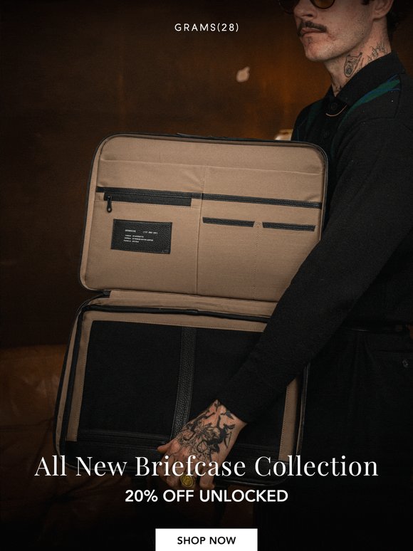 NEW IN: Briefcase Collection 🧳