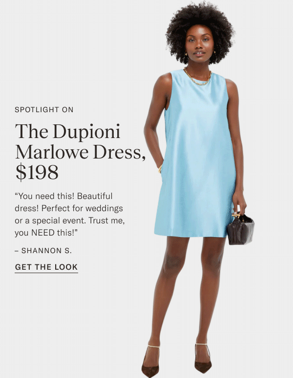 Ecomm imagery GIF of the Dupioni Marlowe Dress