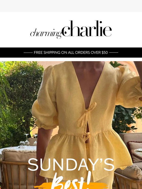 SUNDAY'S BEST.