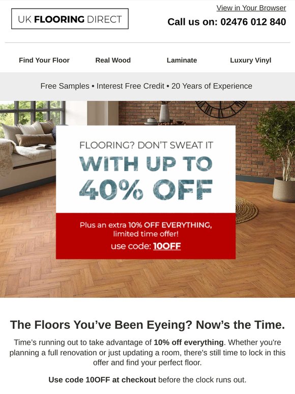 A Little Nudge… Your 10% Off Is Still Waiting