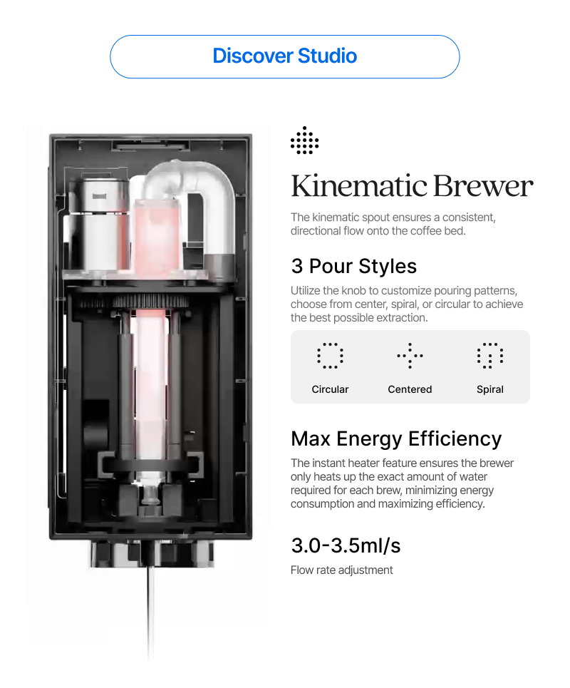 Discover xbloom Studio- The Kinematic brewer, Prepare for the next big thing in coffee, get in the know, Pre-order begin on the 29th