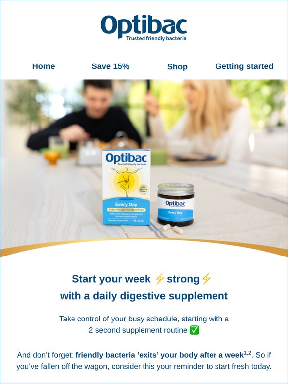 Mondays are hard. Digestive habits don’t have to be…