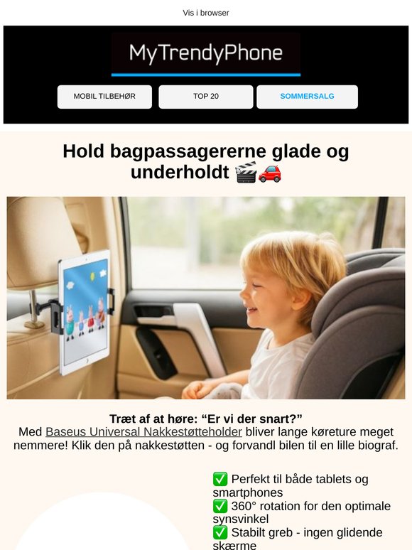 🚗 Bagseatets helt med ⭐️⭐️⭐️⭐️⭐️ anmeldelser