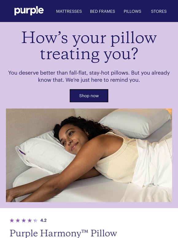 Eyes on the ~pillow~ prize