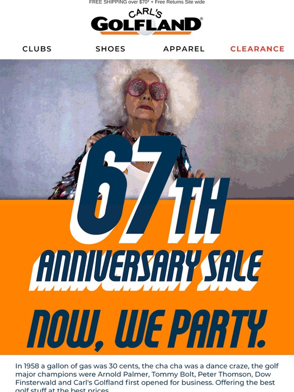 🥳 It's our 67th Anniversary | MASSIVE GIVEAWAY + HUGE SAVINGS