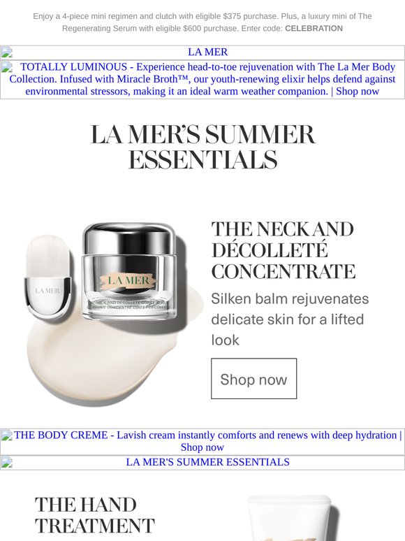 Pampering head-to-toe rejuvenation