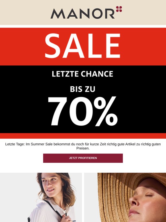 —, letzte Tage mit bis zu 70%