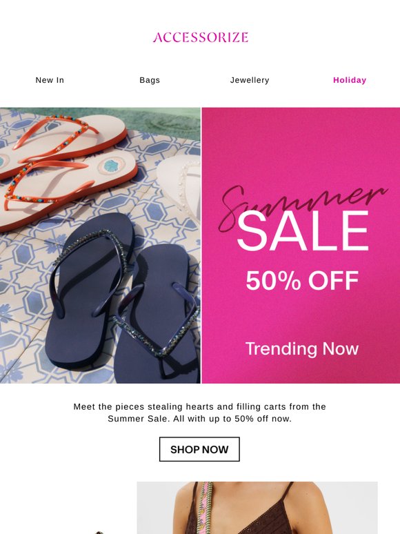 Trending styles with UP TO 50% OFF