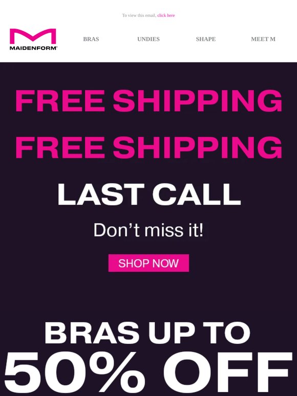 Free Shipping ✨ Final Hours