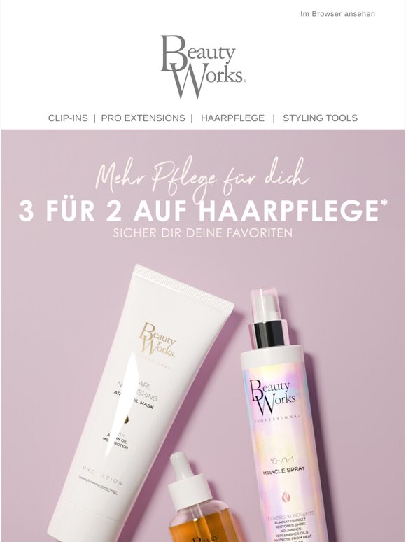 Erlebe die Pflege, die dein Haar verdient! 🫧