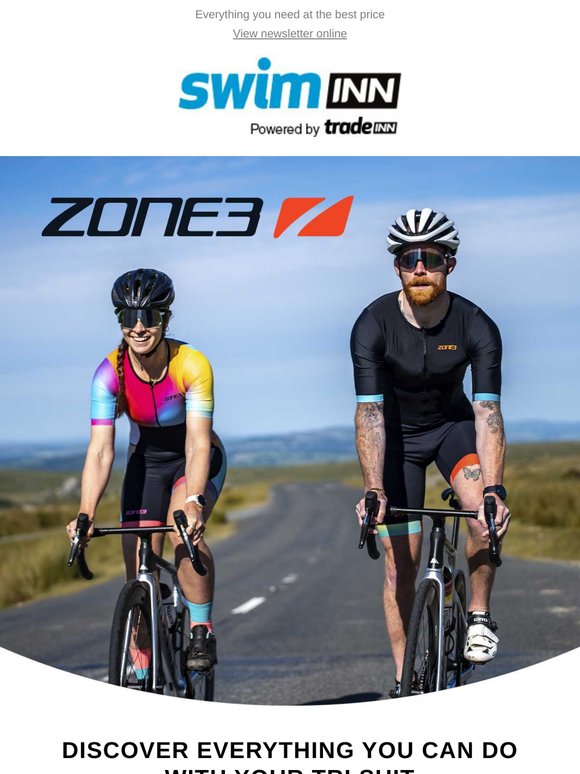 Your Zone3 tri suit: ready for any challenge 👌