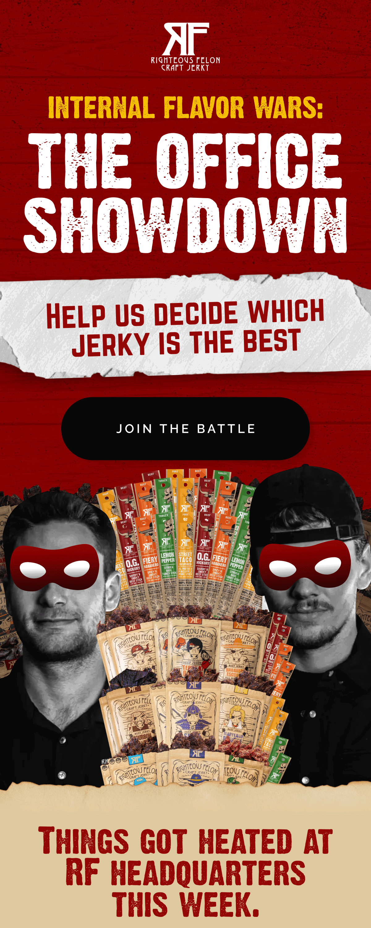 Internal flavor wars: the office showdown