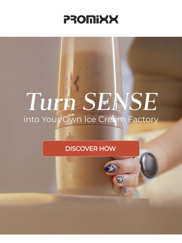 SENSE makes summer ice cream easy
