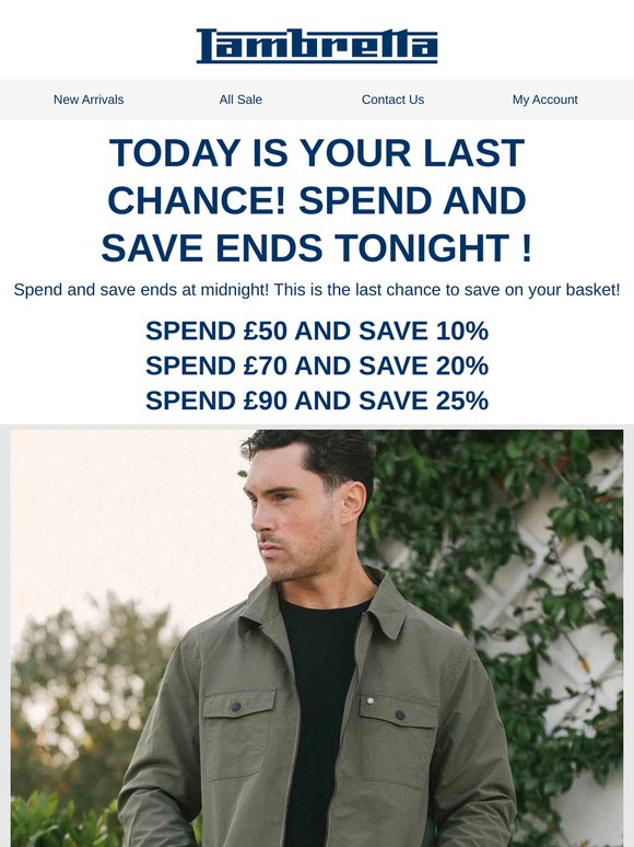 DON'T MISS OUT! TODAY IS YOUR LAST CHANCE!