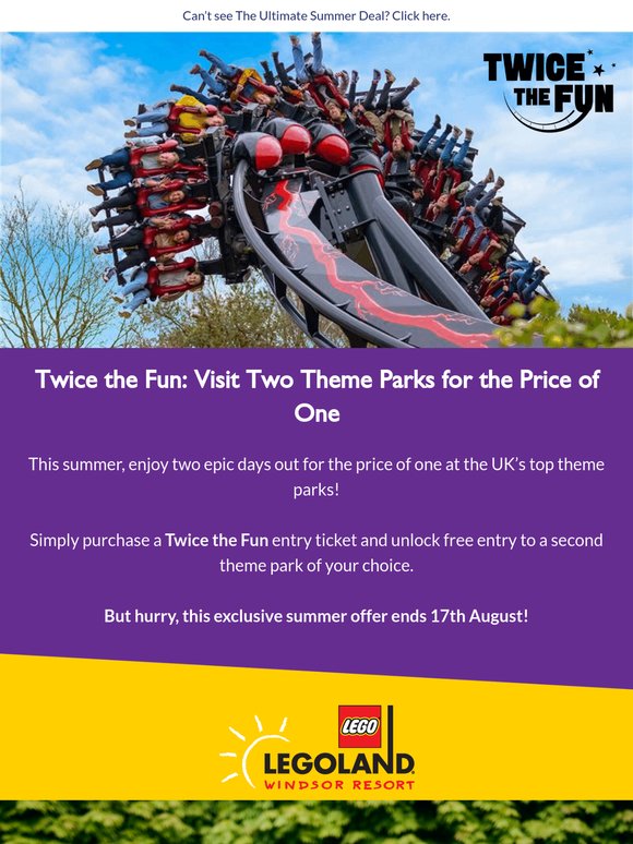 Introducing Twice The Fun... For A Limited Time