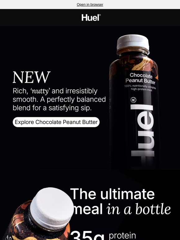 NEW Chocolate Peanut Butter just dropped 🥜