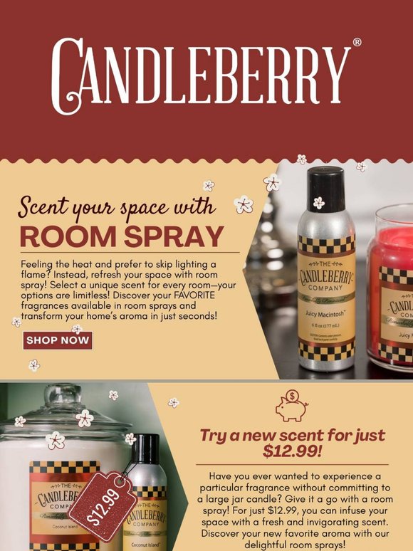 REFRESH Your Home: Room Scents Await!