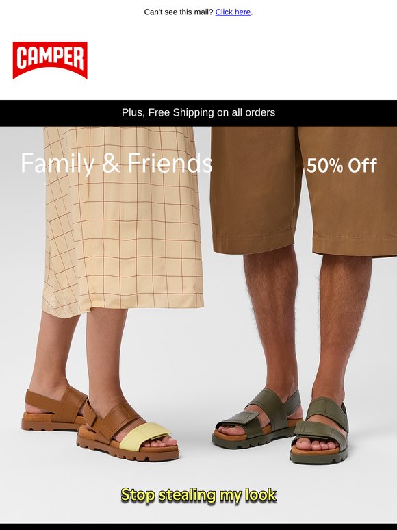 Members only | 50% Off for Family & Friends