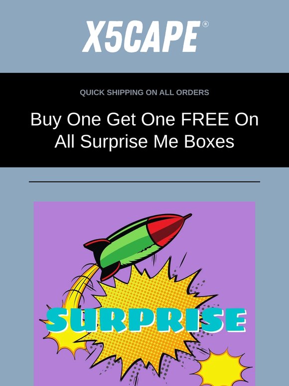 Grab a FREE surprise box today!