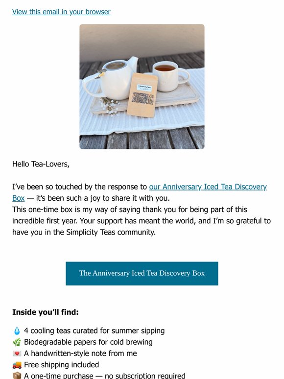 Last Call: Anniversary Discovery Box
