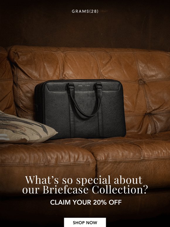 Things you never knew about our briefcases 🔍