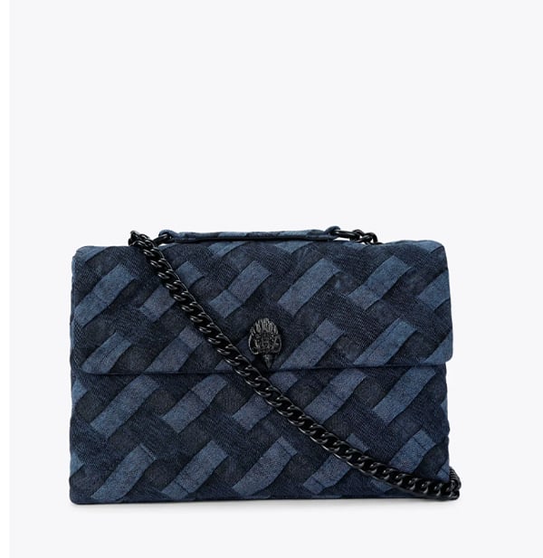 Large Denim Kensington Bag