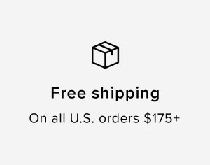 Free Shipping on all U.S. orders