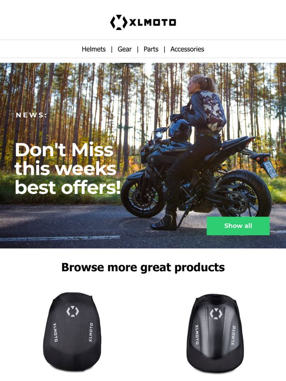 Our Bestselling Motorcycle Clothing & Accessories