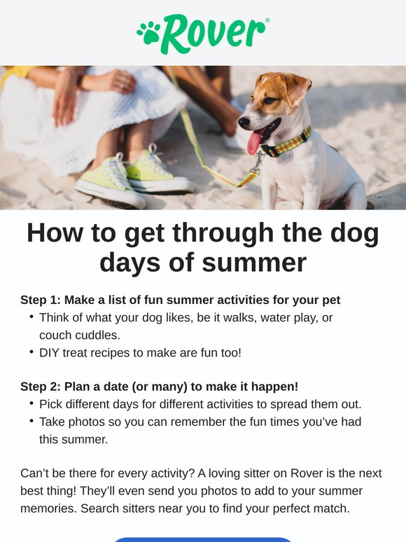 A recipe for the best summer ever