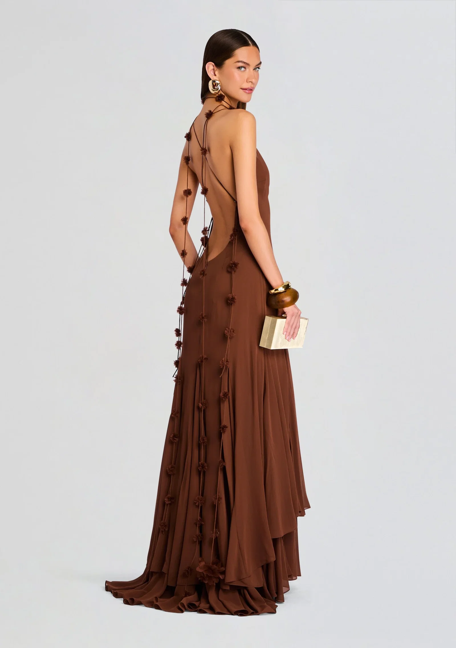 Image of Deena Chiffon Dress