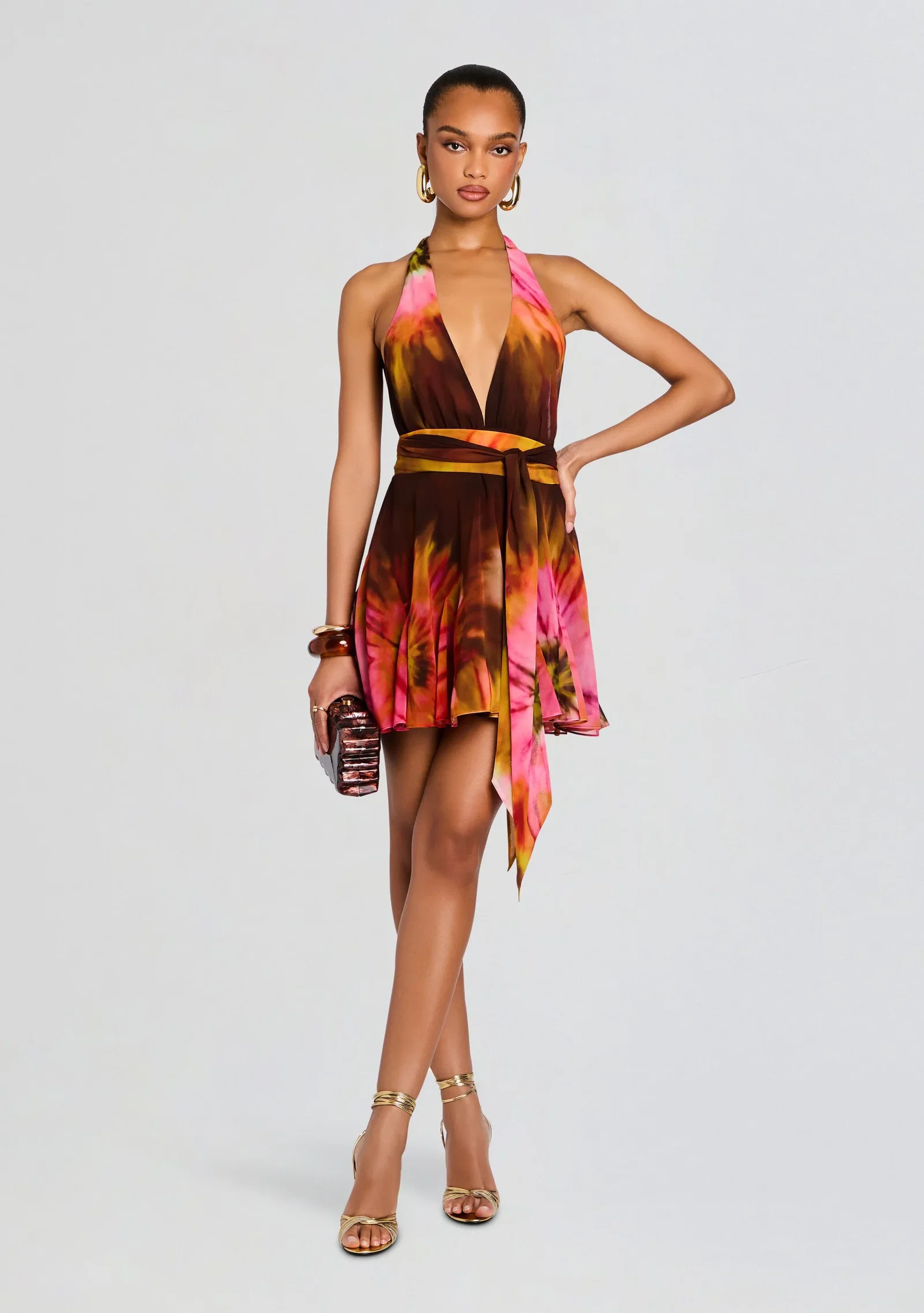 Image of Briola Chiffon Dress