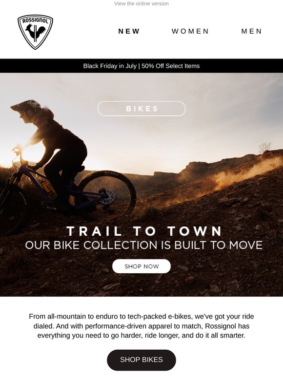 🚵 Bikes and apparel that go the distance!