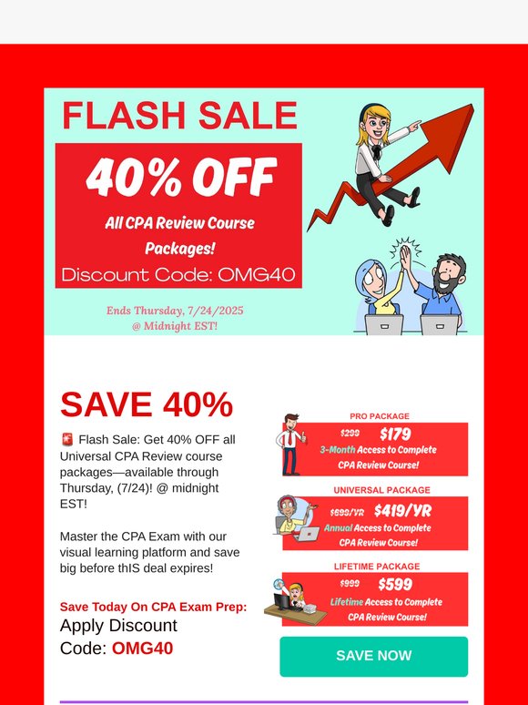 💥 OMG 40% Off Universal CPA Review