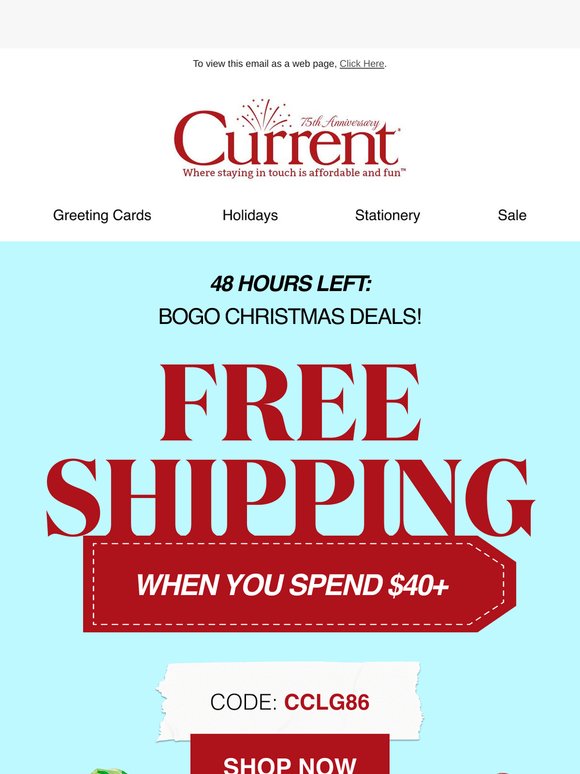 Reminder: BOGO Free Christmas Sale is live!