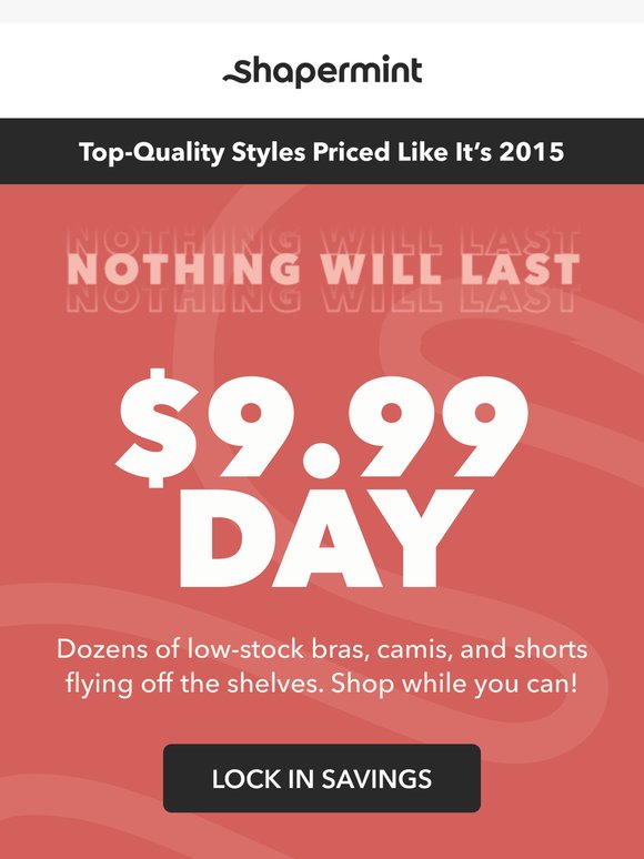 $9.99 Deals Won't Last 🚨 Black Friday in July