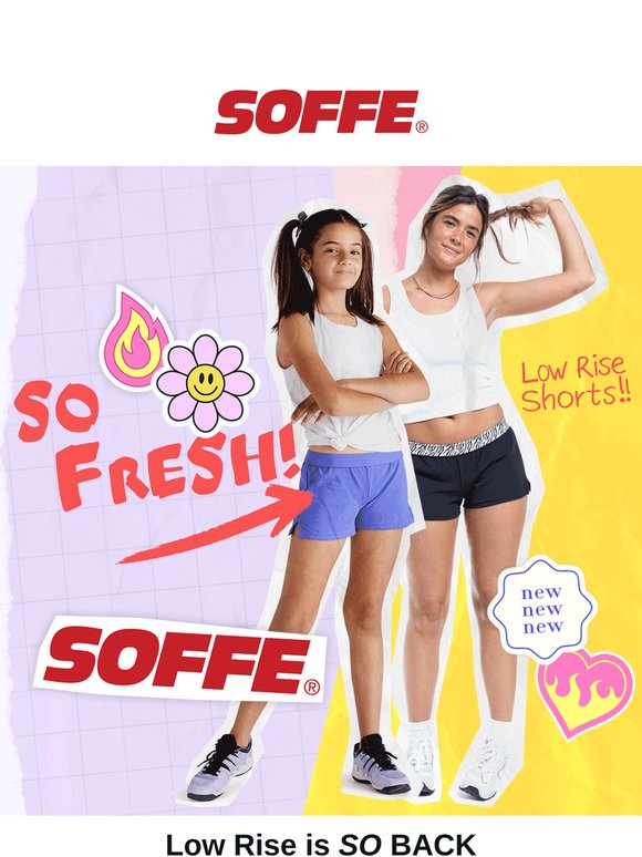 Low Rise Shorts are SO Back!