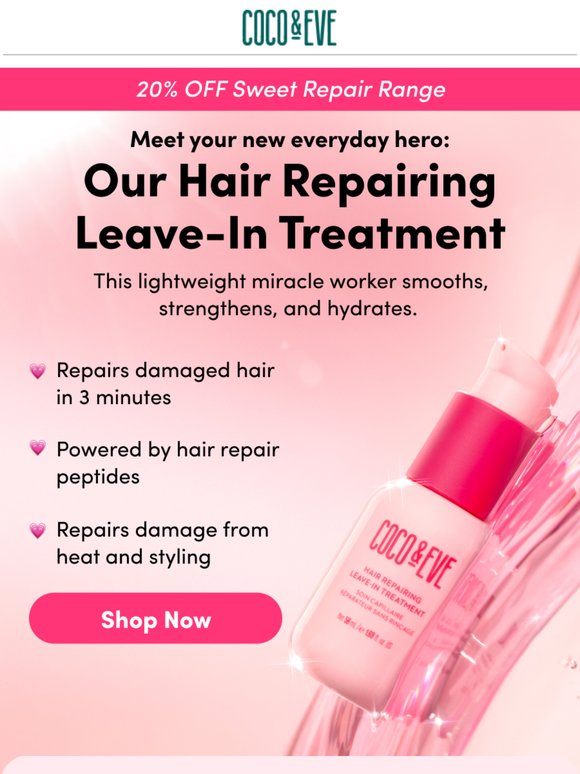 Say Goodbye to Breakage, Hello Sweet Silky Shine