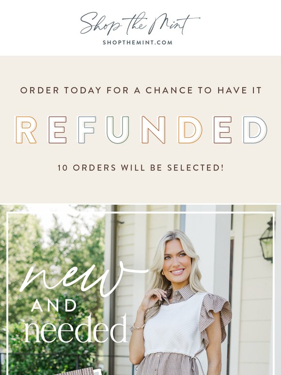 We're Refunding 10 Orders! 🤩