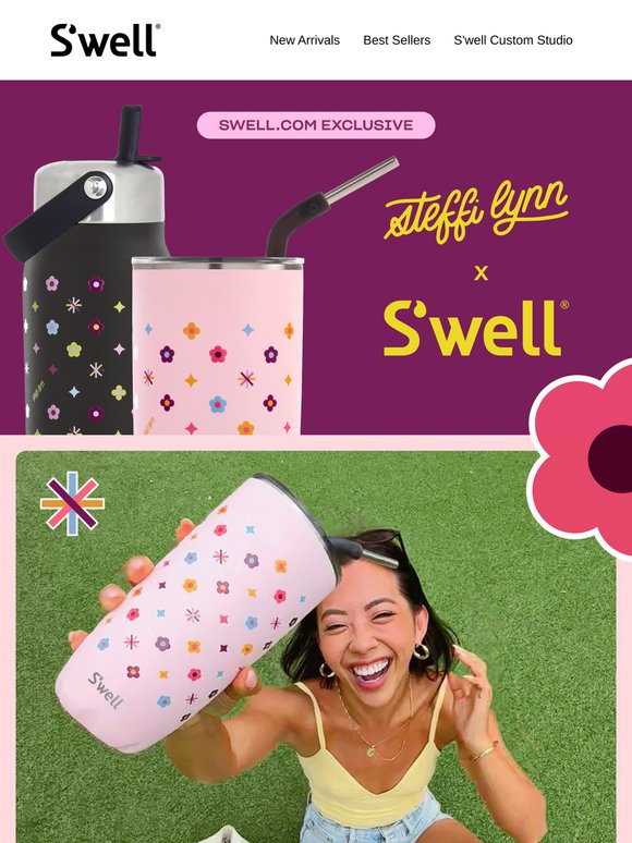 Just Dropped: NEW Steffi Lynn x S'well Collection