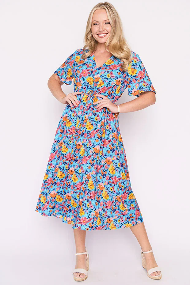 Image of Michelle Sky Garden Dress