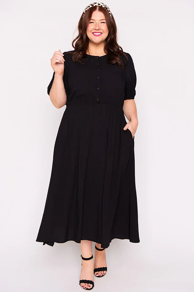 Image of Bronwyn Black Dress
