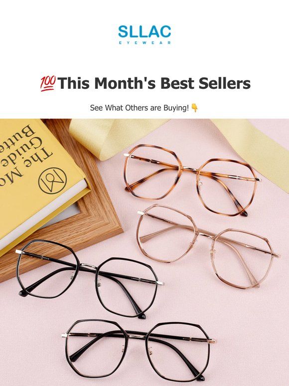 💯 This Month’s Best-Selling Glasses – See What Everyone’s Wearing!